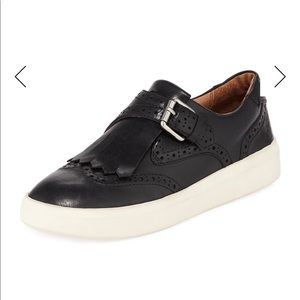 Frye Brea Leather Winged Tip Skate Sneakers